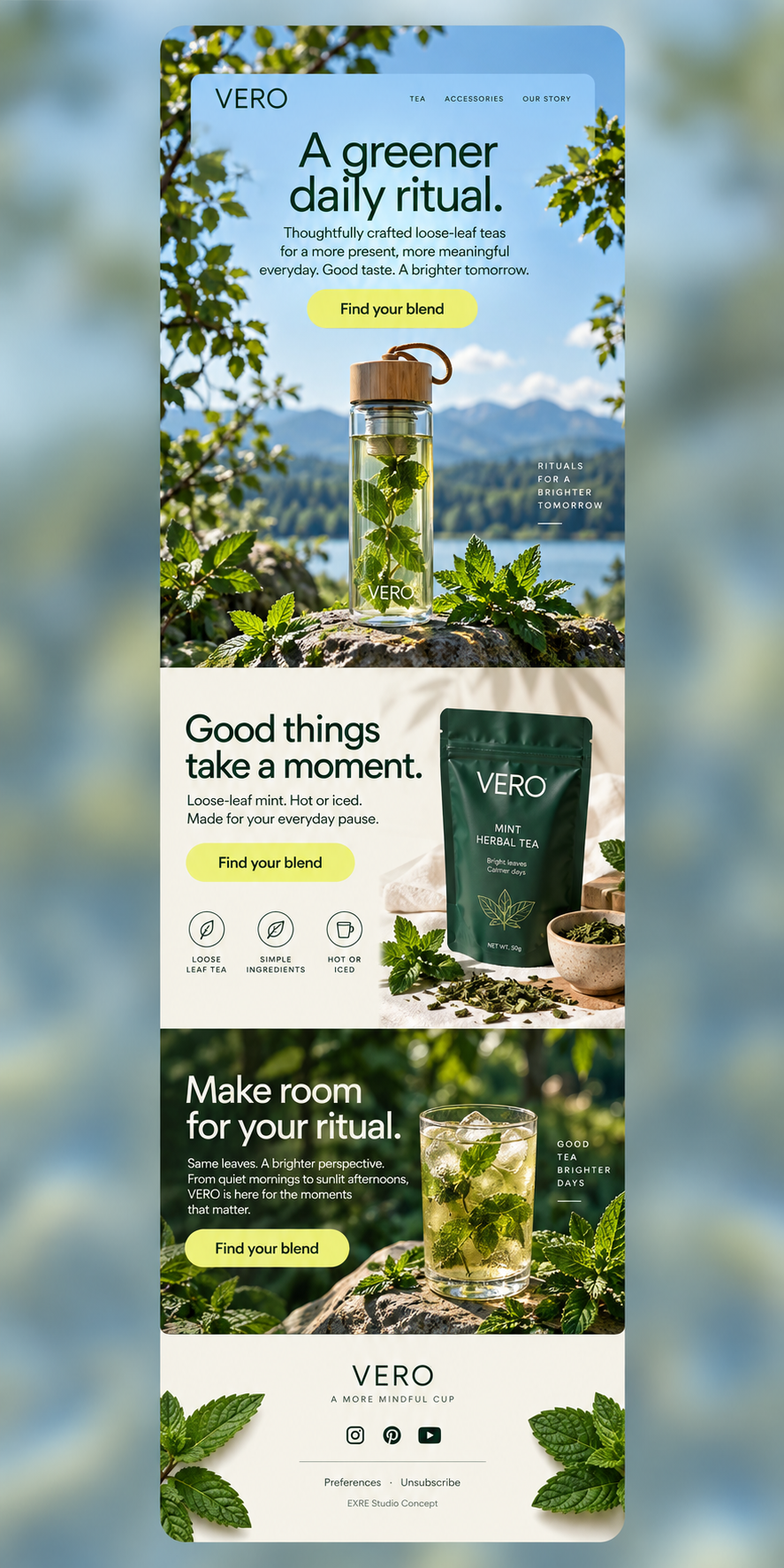 VERO – vollständiges E-Mail-Design